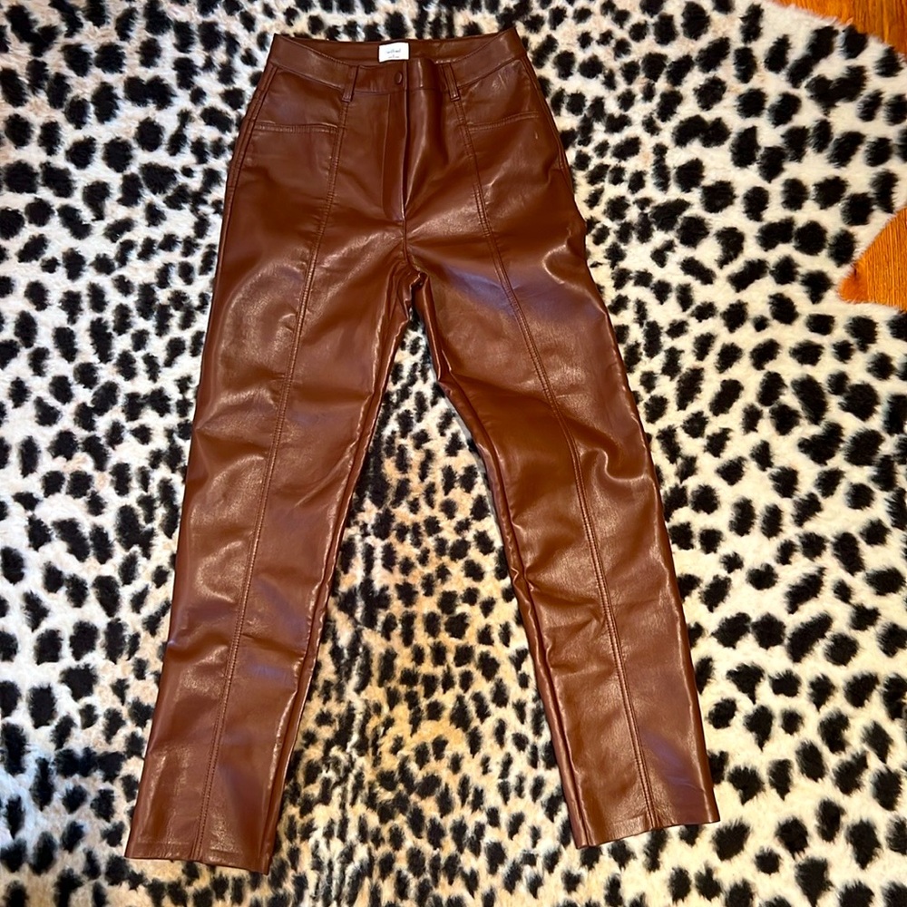 Aritzia Wilfred 
Faux leather 
Like new